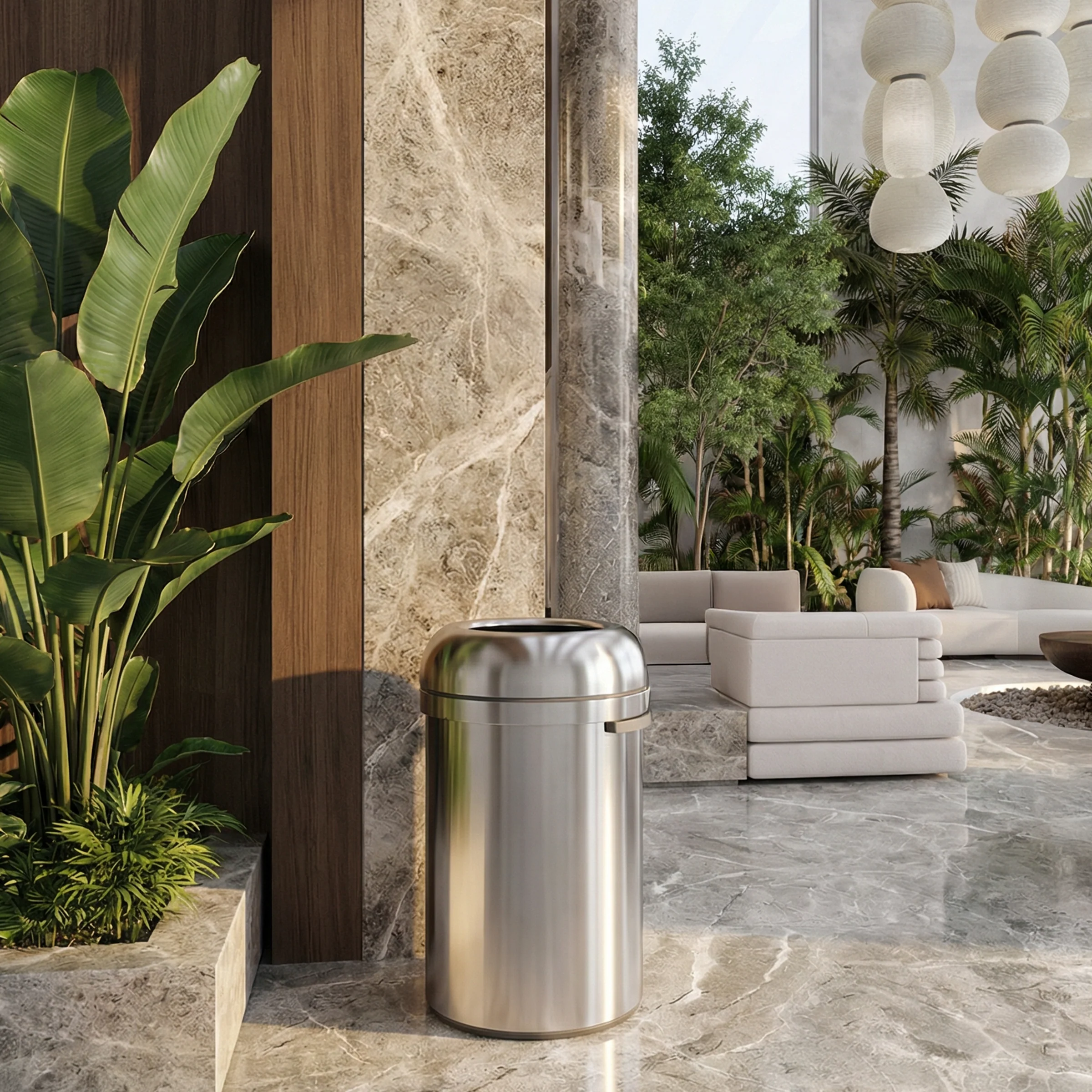 80L All-Steel Bullet Open Can - Image 5