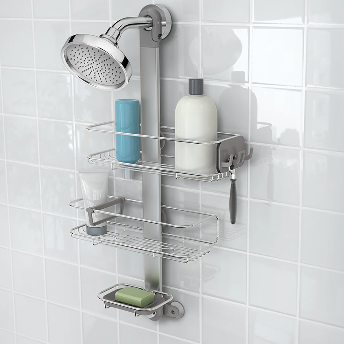 Medium Adjustable Shower Caddy - Image 3