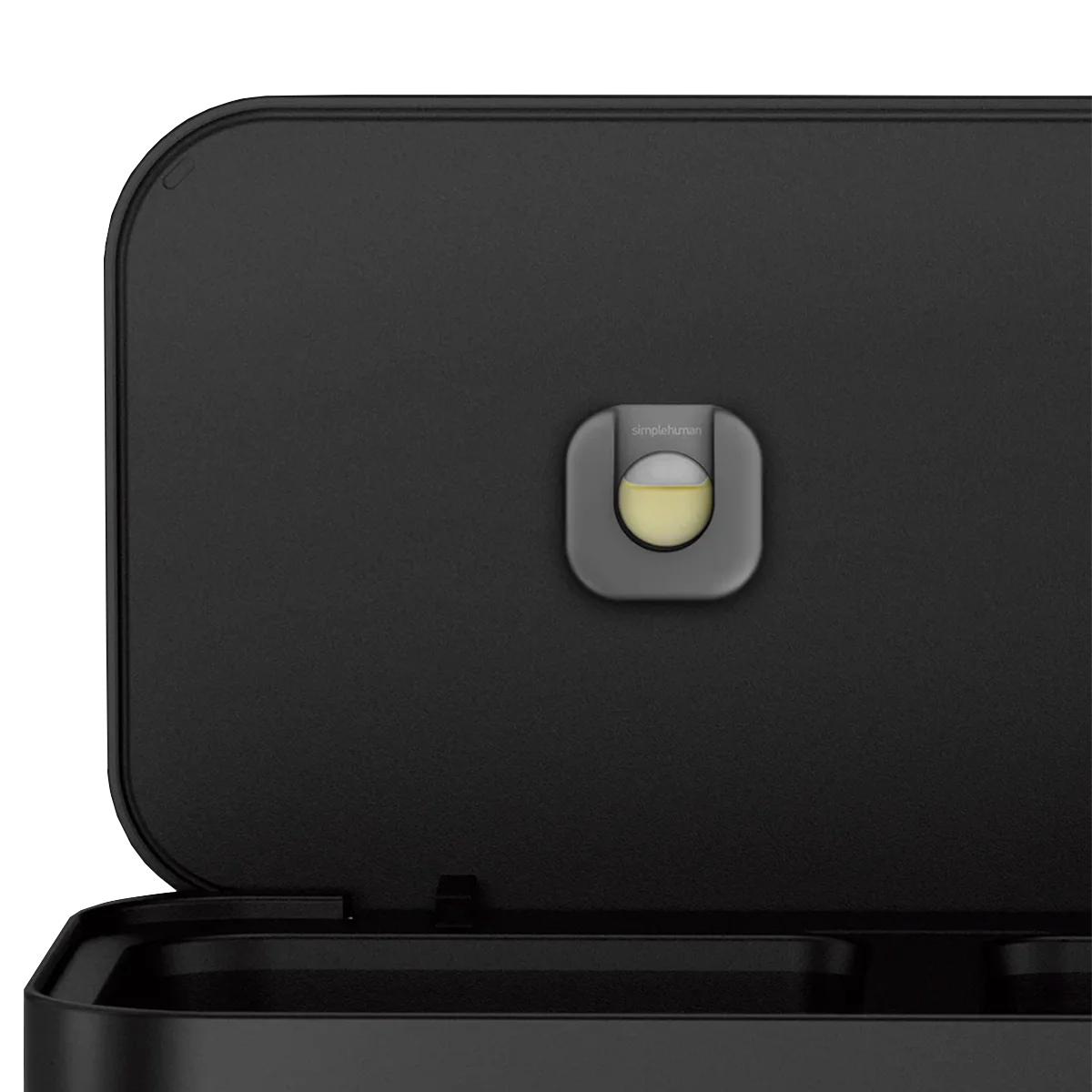 58L Dual Compartment Rectangular Step Can with Liner Pocket - Image 7